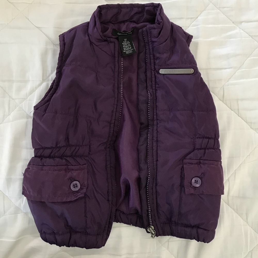Toddler girl Calvin Klein vest